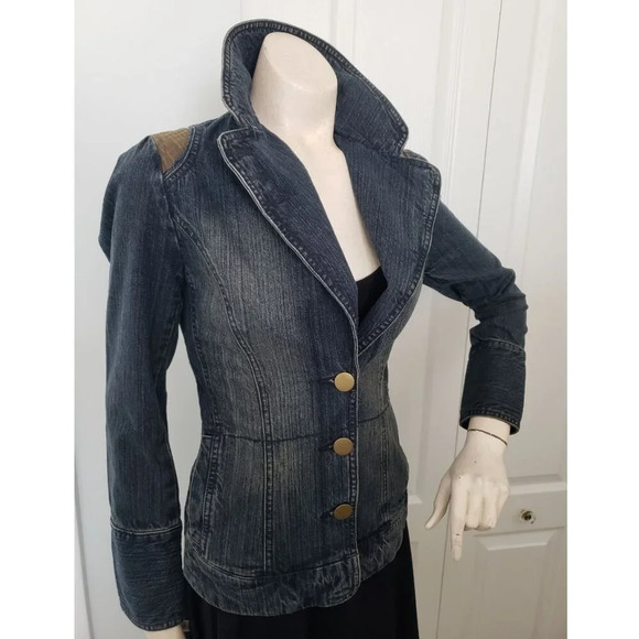 BNWT Tailored Fitted Tristan  & Iseut Jean Blazer - Picture 6 of 16